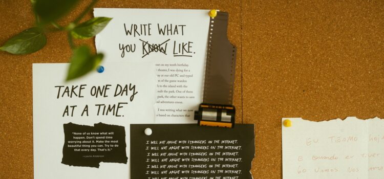 Sciatica: What It Feels Like and When to Get Help A corkboard with motivational quotes, notes, and film negatives, fostering creativity and reflection.